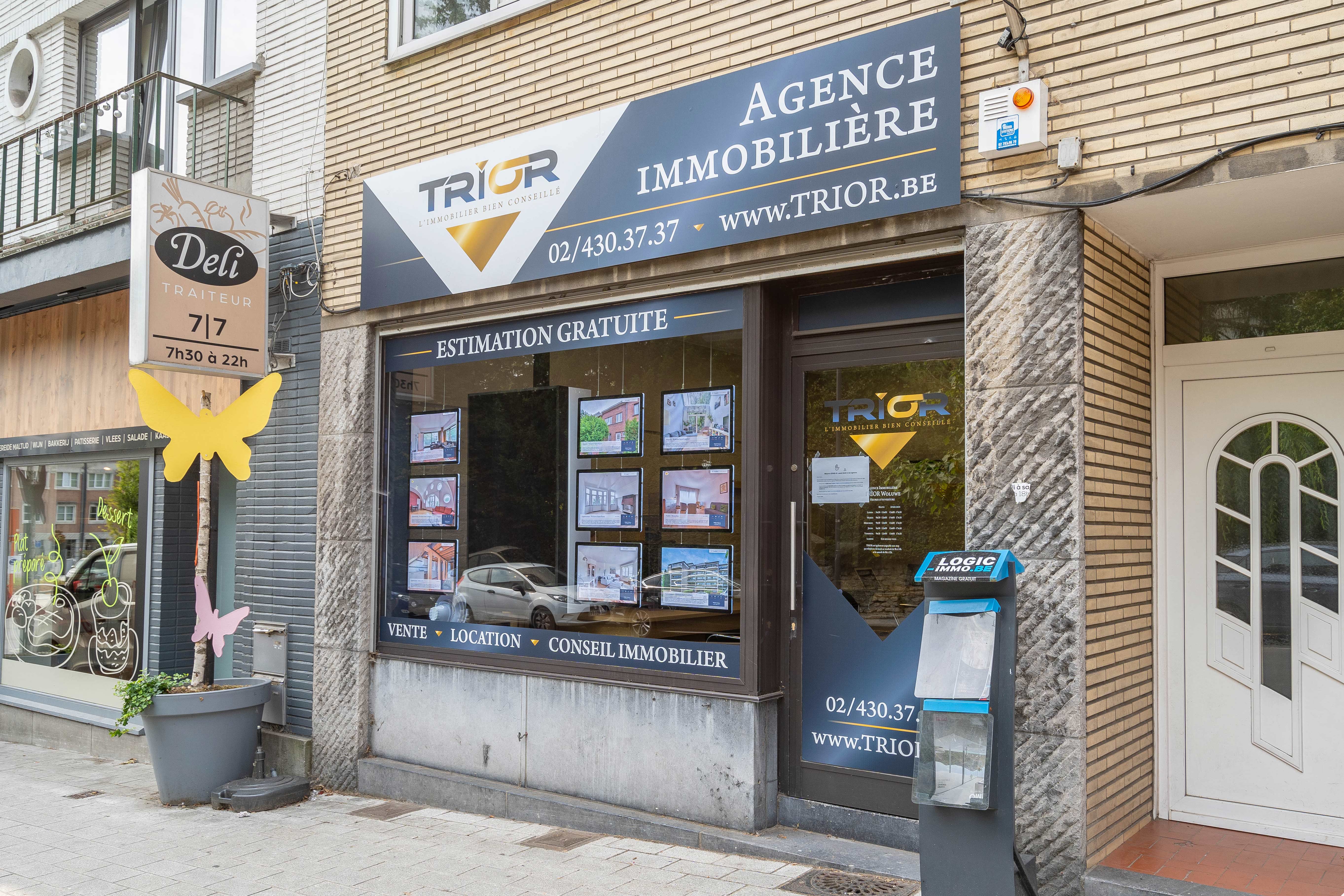 Agence immobilière TRIOR à proximite d'Etterbeek