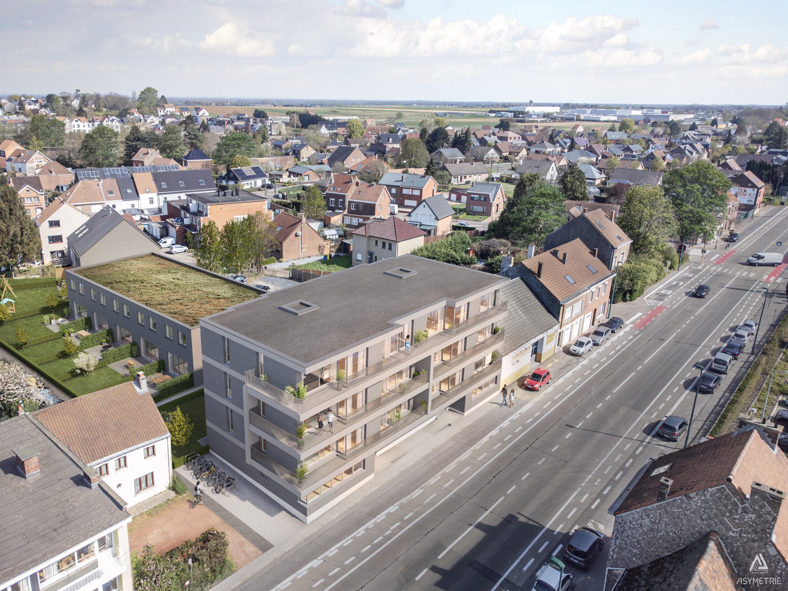 Nossegem-immeubles-Leuvensesteenweg-Vue-A-220420-scaled