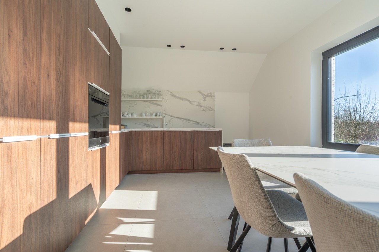 cuisine de l'agence immobilière TRIOR à Nivelles