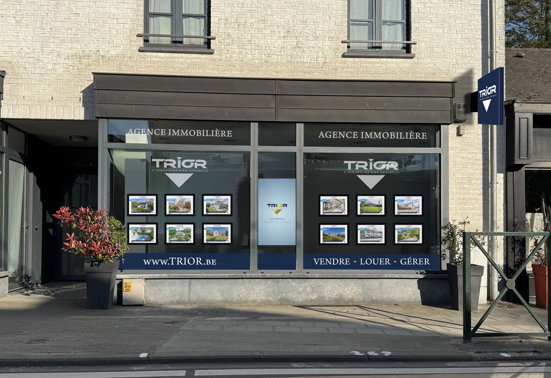 facade TRIOR Lasne