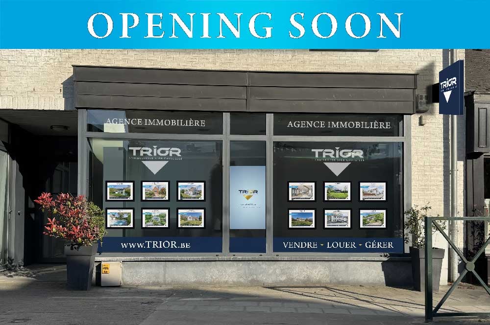 Agence immobilièr TRIOR dans le centre de Lasne