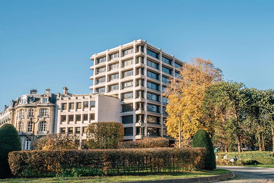 Agence immobilière TRIOR à Ixelles sur l'avenue Louise