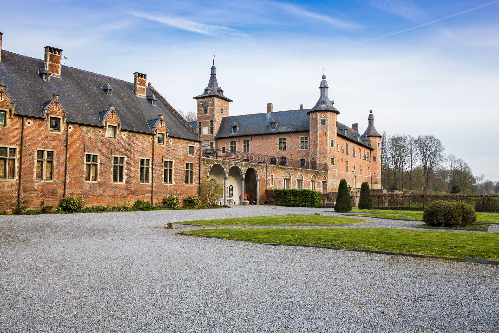 Chateau de Mérode à Rixensart - figure représentative de la commune de Rixensart